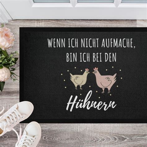 Fußmatte Herzlich Willkommen wäre übertrieben