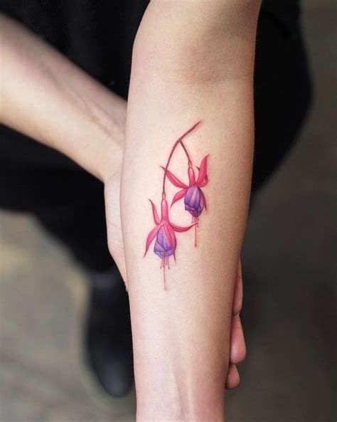 Awasome Fuchsia Flower Tattoo Designs 2023