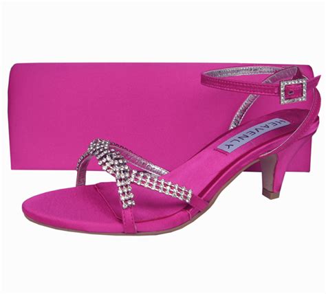 Fuchsia Evening Shoes