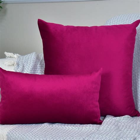 Fuchsia Throw And Cushions