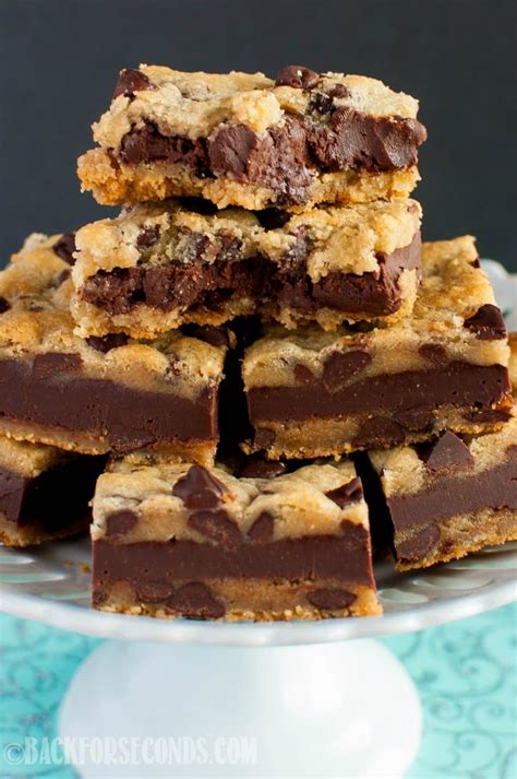 Fudge Filled Cookie Bars