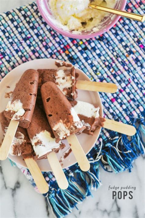 Fudge Pops With Pudding