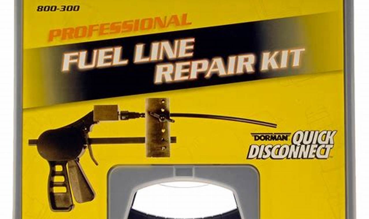 Fuel Line Repair Kits: Uncover Essential Insights for Seamless Repairs!