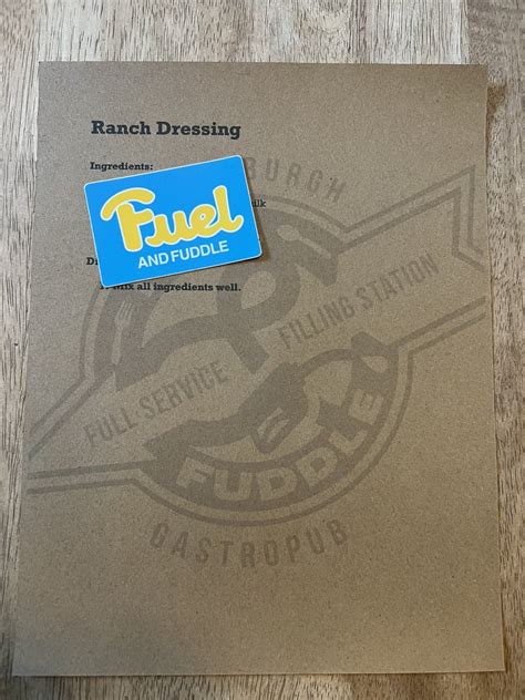 Fuel And Fuddle Merch