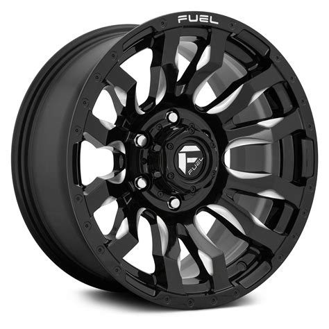 Fuel Blitz Wheels Black