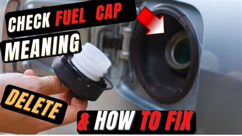 Fuel Cap Check Engine