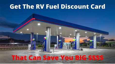 fuel discount cards for rv