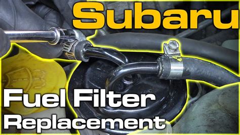 Fuel Filter Replacement Subaru