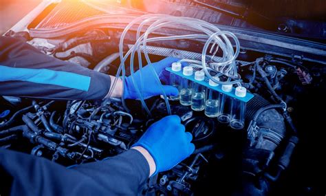 Fuel Injector Cleaning On Car