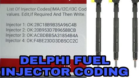 Fuel Injector Code