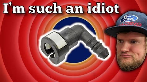 Fuel Line Quick Connect Stuck