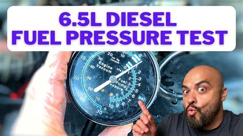 Fuel Pressure Test Leaking