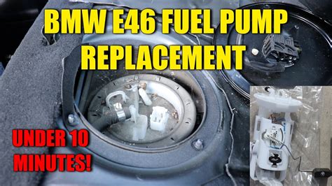 Fuel Pump E46 Replacement
