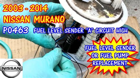 Fuel Sender Circuit Failure