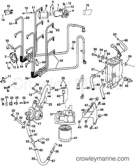 Fuel System Outboard Engine