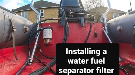 Fuel Water Separator Installation