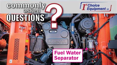 Fuel Water Separator Problems