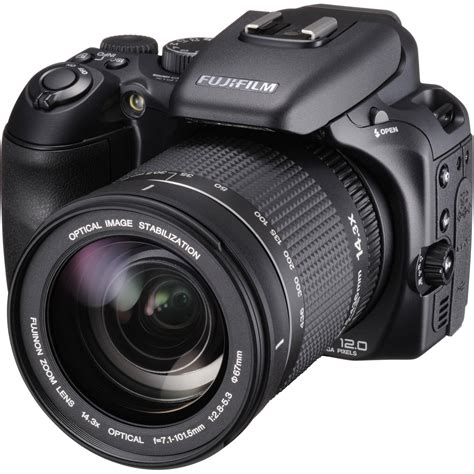 FUJIFILM FinePix S2950 14MP Digital Camera (Black) 16123567 B&H