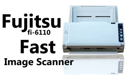 Fujitsu fi6110 Image Scanner YouTube