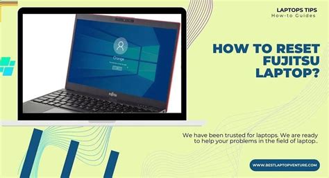 Fujitsu Laptop Reset