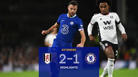 fulham fc v chelsea flashscore