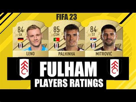 fulham players fifa