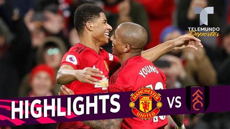 fulham vs man united youtube