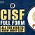 full form cisf