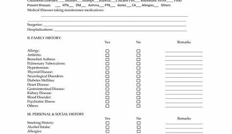 FREE 43+ Sample Medical Forms in PDF