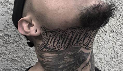25 Cool Looking Neck Tattoo For Men | Neck tattoo, Tattoos for guys