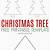full page printable christmas tree template