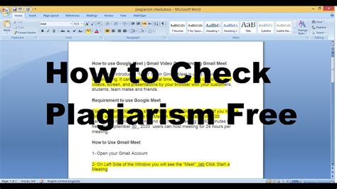 full document plagiarism checker online free