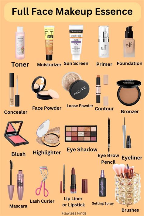 Full Face Makeup Products