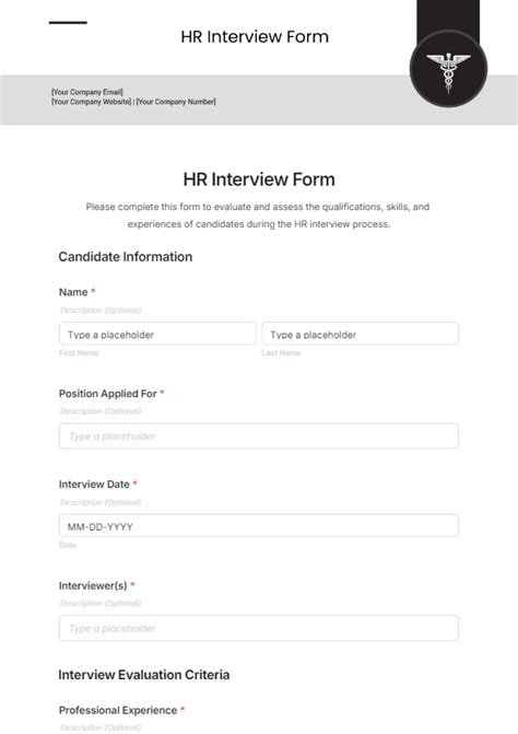 Full Form Of Hr In Interview