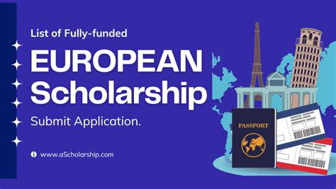 full free scholarship in europe