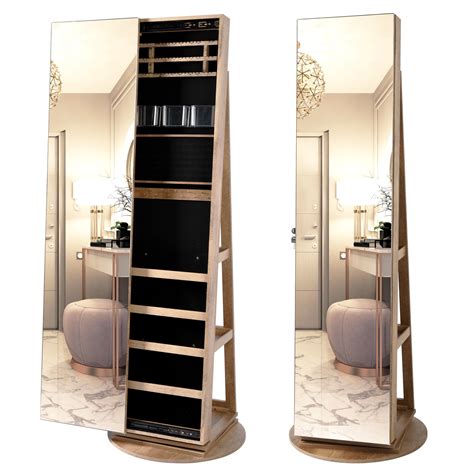 Full Length Mirror Storage Cabinets