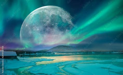 full moon aurora 2023