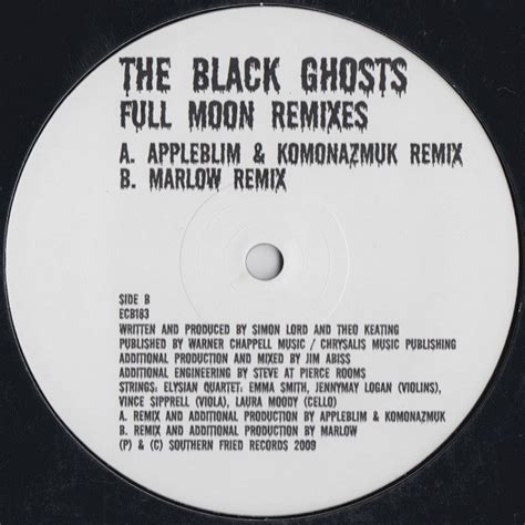 full moon by the black ghosts