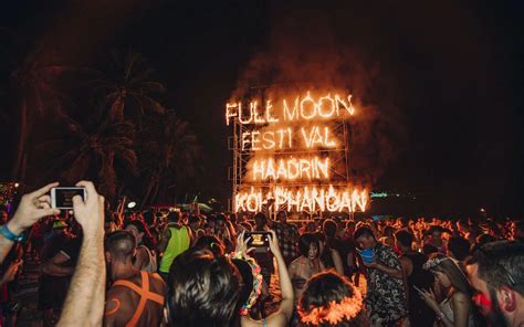 full moon party thailand 2024 location