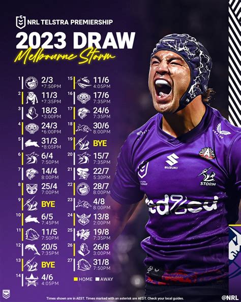 full nrl draw 2023