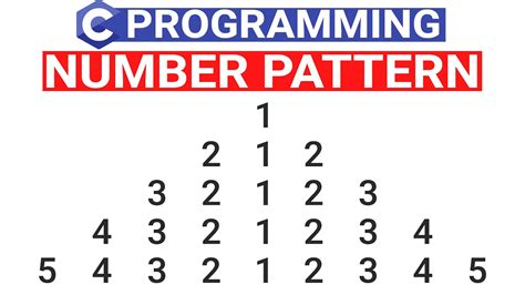 full number pyramid in c