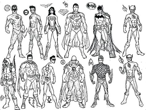 Full Page Superhero Coloring Pages: Unleash Your Inner Hero