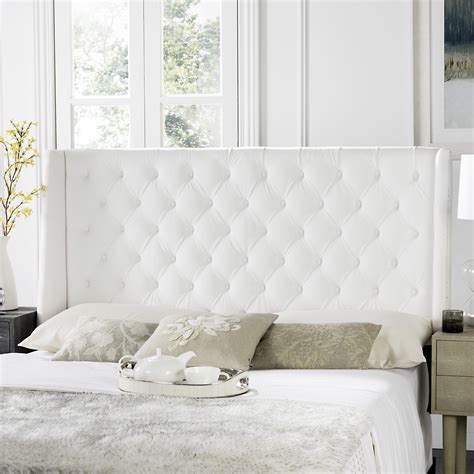 Full Queen White Headboard