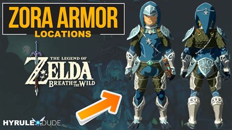 Full Set Of Zora Armor Botw