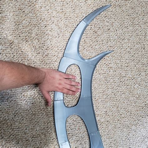 Full Size Bat Leth Printable