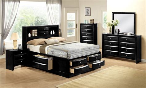 full size bedroom sets with storage