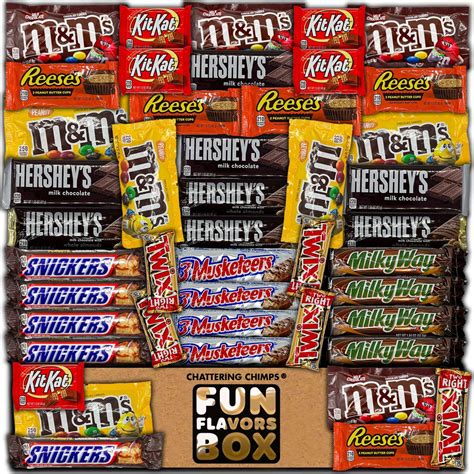 Full Size Candy Bar Assortment