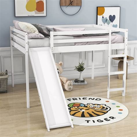 Full Size Loft Bed Slide