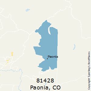 Full Zip Code For Paonia Colorado