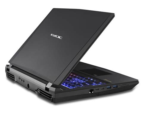 Custom Gaming Laptop EVOC High Performance Systems P775TMR w/ RTX 2060, GTX 2070, GTX 2080